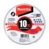 Makita D-18764-10 Thin Cutting Disc Pack of 10 - 115mm x 1.2mm x 22.23mm