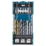 Makita D-74887 Drill and Screw Bit Set - 17 Pieces