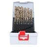 Refurbished | Bosch 2608587018 25 Piece Metal Twist Drill Bit Set, 1mm to 13mm | Grade C (Missing few bits)