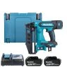 Makita DBN601RTJ 18V LXT 16Ga Finishing Cordless Brushless Nailer With 2 x 5.0Ah Batteries, Charger & Makpac Carry Case