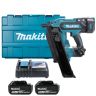 Makita DBN901RTE 18V LXT Cordless Framing Nailer With 2 x 5.0Ah Batteries, Charger & Case