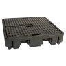Armorgard DBP4 DrumBank 4 Drum Plastic Spill Pallet | DBP4