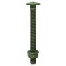 TIMCO Carriage Bolts DIN603 Hex Nuts & Form A Washers Green Exterior - M10 x 100 - Pack of 10 Pieces | B2604