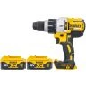 DeWalt DCD996N 18V Cordless XRP 3 Speed Brushless Hammer Combi Drill With 2 x 5Ah Batteries