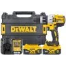 DeWalt DCD996P2 18V XRP Cordless Brushless 3 Speed Hammer Combi Drill With 2 x 5.0Ah Batteries, Charger & TSTAK Case