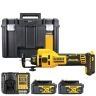 DeWalt DCE555 18V XR Cordless Brushless Drywall Cut-Out Tool With 2x 4Ah Batteries, Charger & TSTAK VI Case