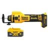 DeWalt DCE555 18V XR Cordless Brushless Drywall Cut-Out Tool With 1x 5Ah Battery