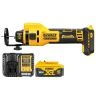 DeWalt DCE555 18V XR Cordless Brushless Drywall Cut-Out Tool With 1x 5Ah Battery & Charger