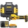 DeWalt DCE555 18V XR Cordless Brushless Drywall Cut-Out Tool With 1x 1.7Ah Powerstack Battery, Charger & TStak II Case
