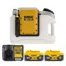 DeWalt DCE6820 18V XR Cordless 15L Powered Water Tank 2 x 5Ah Batteries & Charger