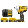 DeWalt DCF892N 18V XR 1/2" Cordless Brushless Detent Pin Impact Wrench With 2 x 5Ah Batteries & Charger