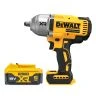 DeWalt DCF900 18V XR Cordless Brushless 1/2" High Torque Impact Wrench with 1 x 5Ah Battery