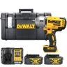 DeWalt DCF900 18V XR Cordless Brushless Impact Wrench With 2 x 4Ah Batteries, Charger & Case