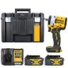 DeWalt DCF922N 18V XR Cordless Brushless 1/2" Detent Pin Impact Wrench With 2 x 4.0Ah Batteries, Charger & Case
