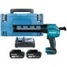 Makita DCG180Z Gun 18V LXT Li-Ion Cordless 300ml Caulking Gun With 2 x 6Ah Batteries, Charger & Case