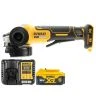 DeWalt DCG406 18V XR Cordless Brushless 125mm Angle Grinder With 1 x 5.0Ah Battery & Charger