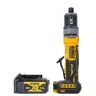 DeWalt DCG420 18V XR Compact Cordless Brushless Inline Die Grinder with 1x 4Ah Battery