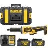 DeWalt DCG426 18V Brushless 125mm Brushless Die Grinder With 2 x 4Ah Batteries, Charger & Case
