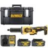 DeWalt DCG426 18V Brushless 125mm Brushless Die Grinder With 2 x 4Ah Batteries, Charger & Case