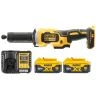 DeWalt DCG426 18V Brushless 125mm Brushless Die Grinder With 2 x 5Ah Batteries & Charger