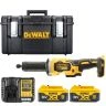 DeWalt DCG426 18V Brushless 125mm Brushless Die Grinder With 2 x 5Ah Batteries, Charger & Case