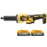 DeWalt DCG426 18V Brushless 125mm Brushless Die Grinder With 2 x 1.7Ah Powerstack Batteries