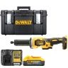 DeWalt DCG426 18V Brushless 125mm Brushless Die Grinder With 1 x 5Ah Powerstack Battery, Charger & Case