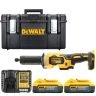 DeWalt DCG426 18V Brushless 125mm Brushless Die Grinder With 2 x 5Ah Powerstack Batteries, Charger & Case
