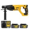 DeWalt DCH133 18V Cordless Brushless SDS Plus Rotary Hammer Drill With 2 X 4Ah Batteries & Charger