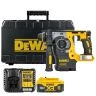 DeWalt DCH273 18V XR Cordless Brushless SDS Plus Rotary Hammer Drill With 1 x 5.0Ah Battery, Charger & Case