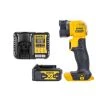 DeWalt DCL040 18V XR li-ion Cordless Torch with 1 x 4Ah Battery & Charger