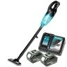 Makita DCL180 18V LXT Cordless Black Vacuum Cleaner With 2 x 3Ah Batteries & Charger