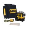 DeWalt DCLE14361GB-XJ USB-C Rechargeable 3 x 360° Green Beam Laser Level