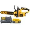 DeWalt DCM565P1 18V XR Cordless Brushless 30cm Compact Chainsaw With 1 x 5.0Ah Battery & Charger