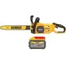 DeWalt DCMCS574 54V XR Cordless Brushless FLEXVOLT 45cm Chainsaw With 1x 9Ah Battery