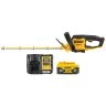 DeWalt DCMHT562P1 18V XR Cordless Hedge Trimmer With 1 x 5Ah Battery & Charger