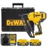DeWalt DCN660P2 18V XR Cordless Brushless Second Fix Nailer With 2 x 5.0Ah Batteries, Charger & Case