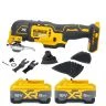 Dewalt DCS355 Oscillating Multi-Tool 18V Cordless Brushless With 2 x 8Ah Batteries