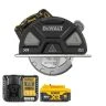 DeWalt DCS383 18V XR 184mm Cordless Brushless Metal Cutting Circular Saw with 1x 5Ah Battery & Charger
