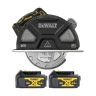 DeWalt DCS383 18V XR 184mm Cordless Brushless Metal Cutting Circular Saw with 2x 4Ah Batteries
