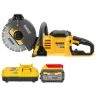 DeWalt DCS691 54V XR Cordless FLEXVOLT 230MM Cut Off Saw with 1 x 6Ah Battery & Charger