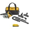 DeWalt DCV501L 18V Cordless Brushless Stick Vacuum L-Class Vacuum With 1 x 2Ah Battery & Bag