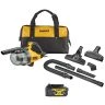 DeWalt DCV501L 18V Cordless Brushless Stick Vacuum L-Class Vacuum With 1 x 4Ah Battery & Bag