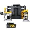 DeWalt DCW604 18V Brushless Router/Trimmer With Base, 1 x 4Ah Battery & Case