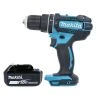 Makita DHP482Z 18V LXT Cordless 1/2" 2-Speed Keyless Chuck Max 62Nm Combi Drill With 1 x 6Ah Battery