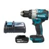 Makita DHP489Z 18V LXT Cordless Brushless 1/2" 2-Speed Keyless 40Nm 620W Combi Drill With 1 x 3Ah Battery & Charger
