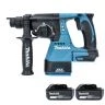 Makita DHR242Z 18V LXT Cordless Brushless 24mm SDS Plus Rotary Hammer Drill With 2 x 3Ah Batteries
