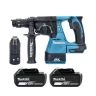 Makita DHR243Z 18V LXT Cordless Brushless SDS Plus Rotary Hammer Drill With 2 x 3Ah Batteries
