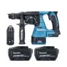 Makita DHR243Z 18V LXT Cordless Brushless SDS Plus Rotary Hammer Drill With 2 x 12Ah Batteries