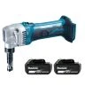 Makita DJN161Z 18V LXT Li-ion Cordless 1.6mm Nibbler With 2 x 5Ah Batteries